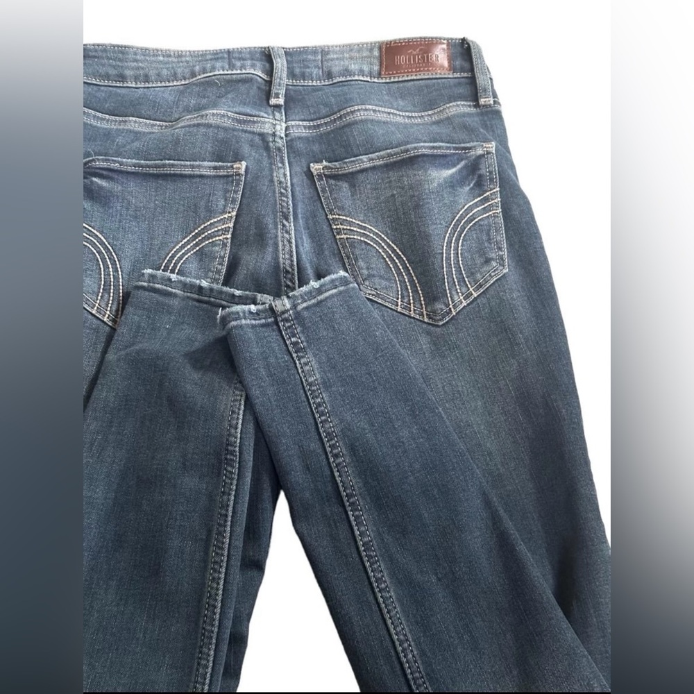 Womens Junior‎ Hollister Ultra High Rise Super Skinny Denim Jeans size 3
